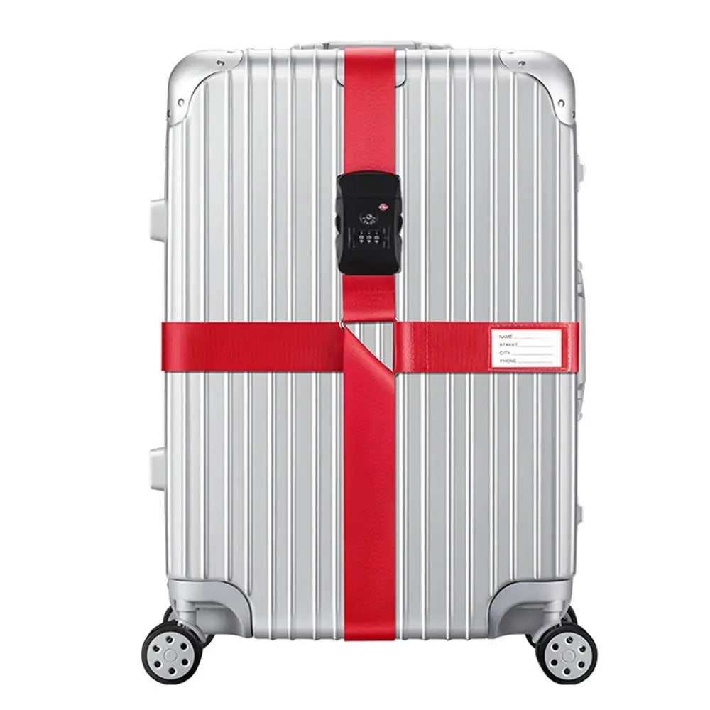 Safety Cross Belt Luggage Straps for Suitcases