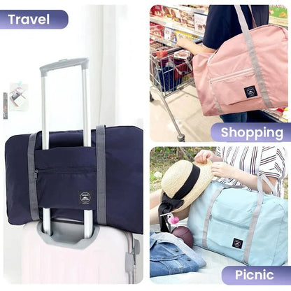 Voyage Élégant – Lightweight Foldable Travel Duffel for the Modern Woman